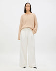 Draped Knit Sweater