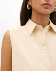 Cropped Sleeveless Shirt