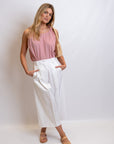 Twisted Shoulders Top