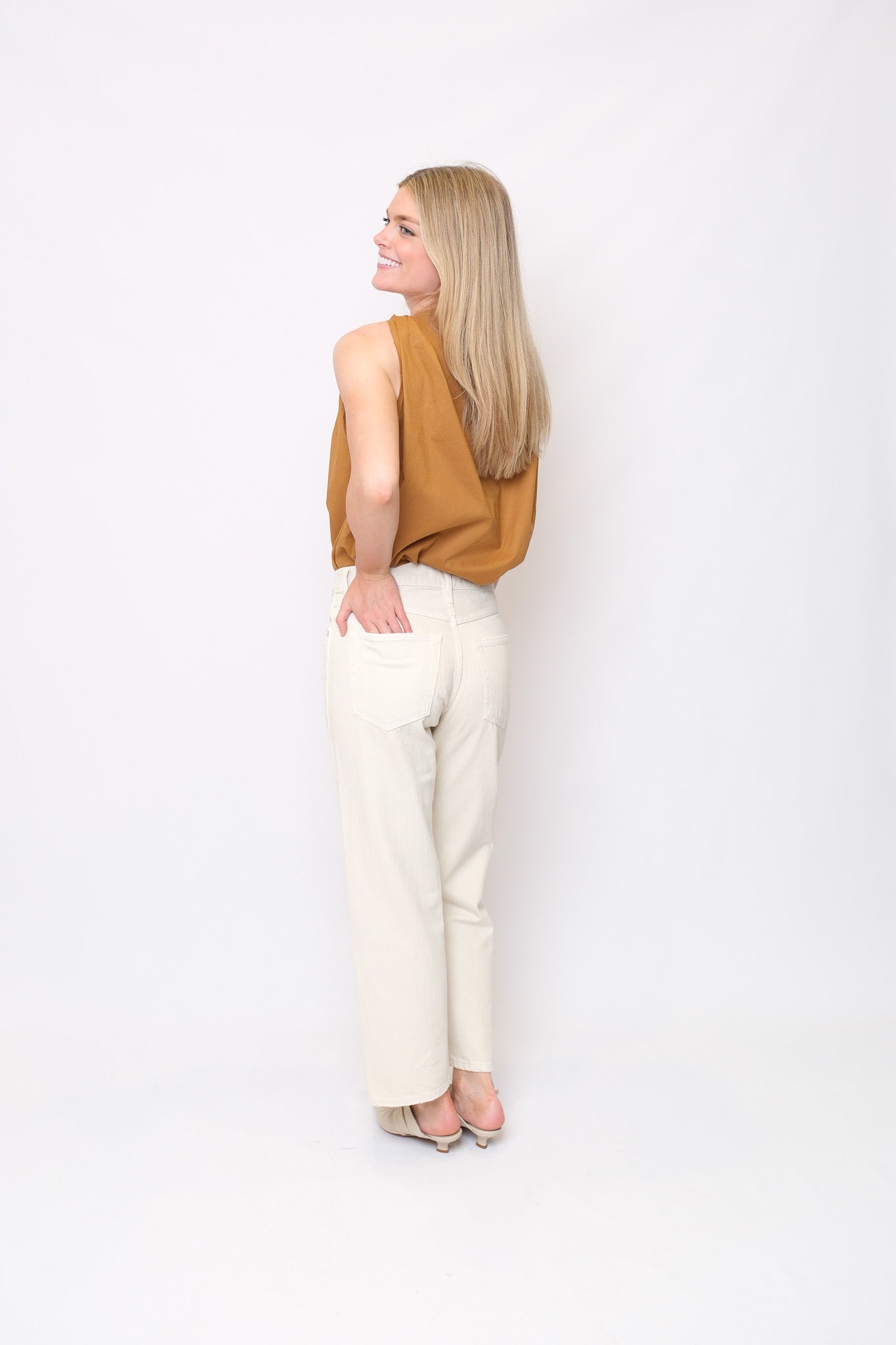 Twisted Shoulders Top
