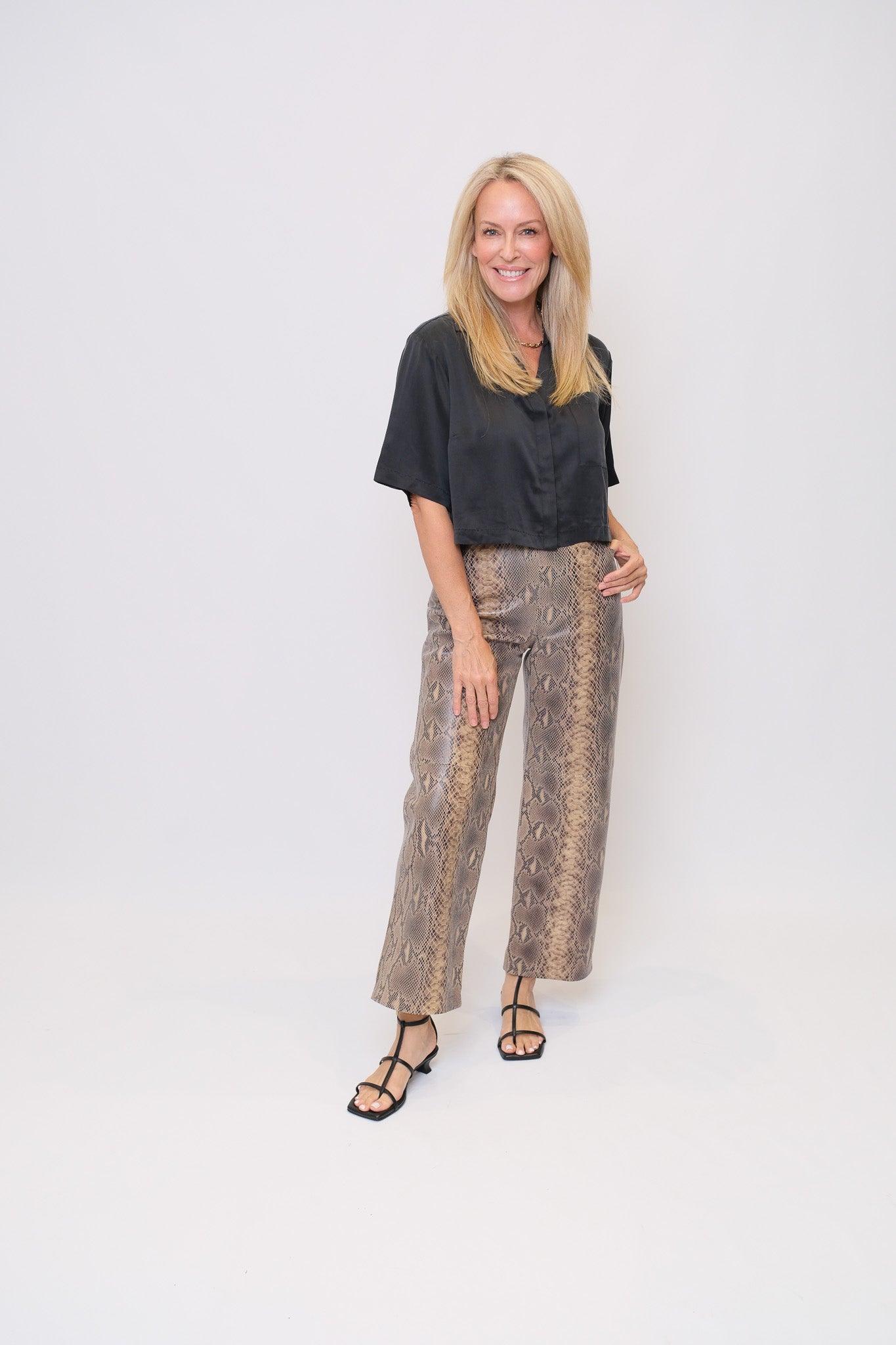 Cailys Leather Trousers