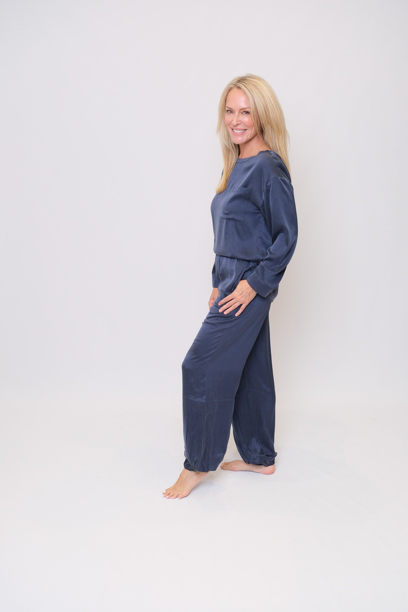Washable Silk Jogger