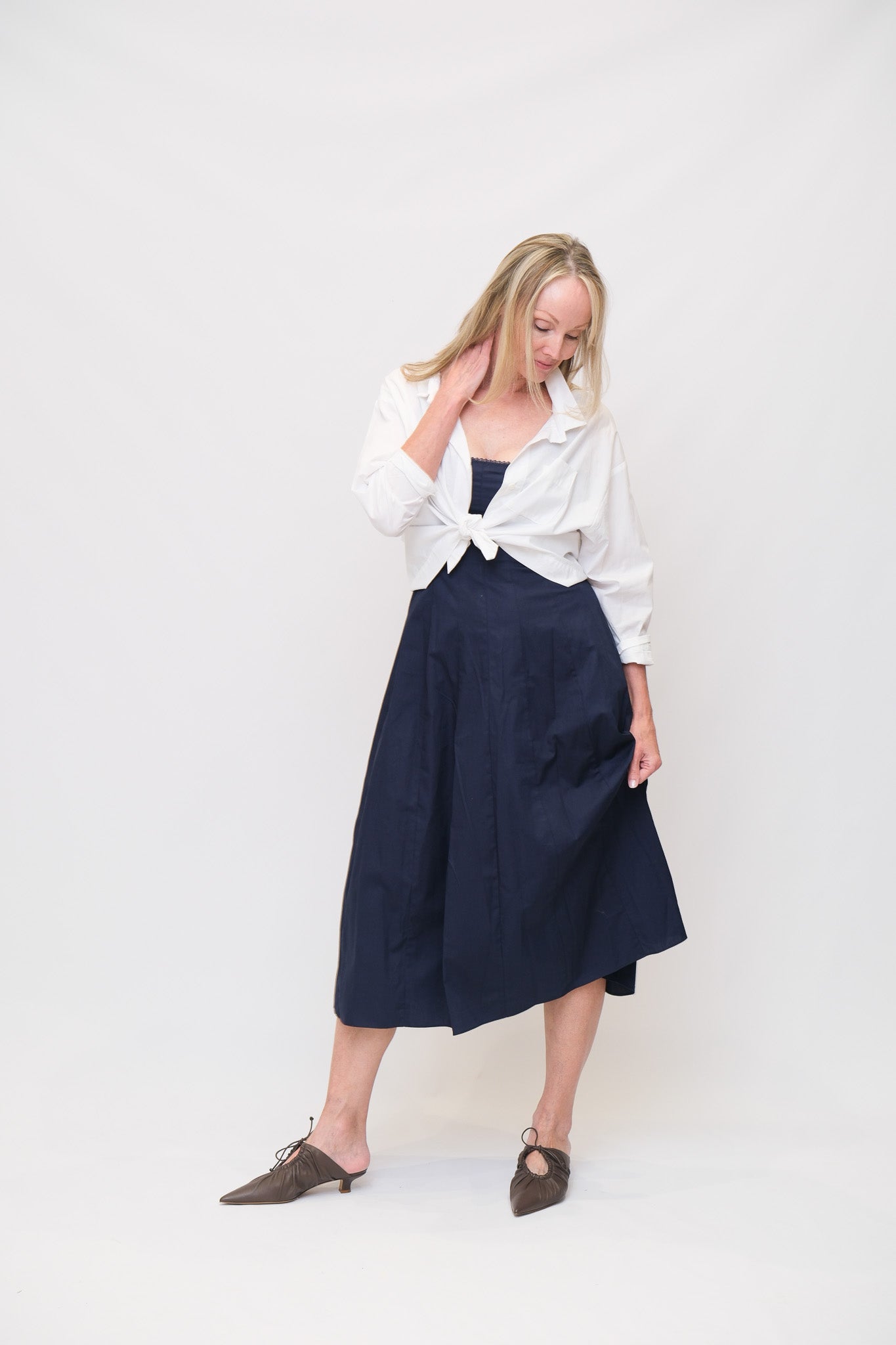 Seamed Corset Dress