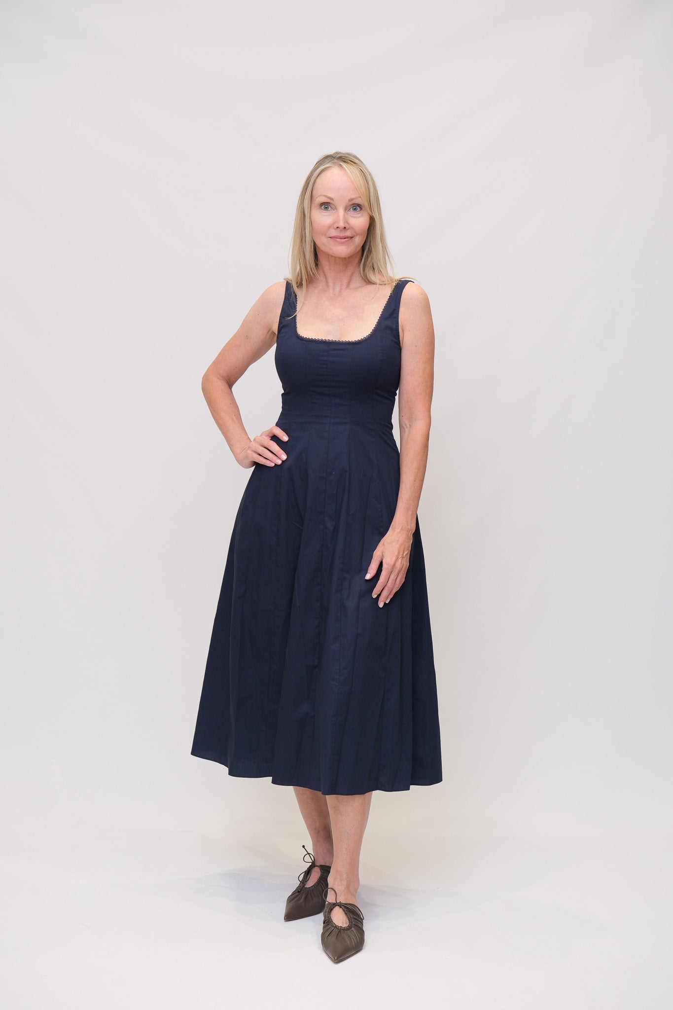 Seamed Corset Dress