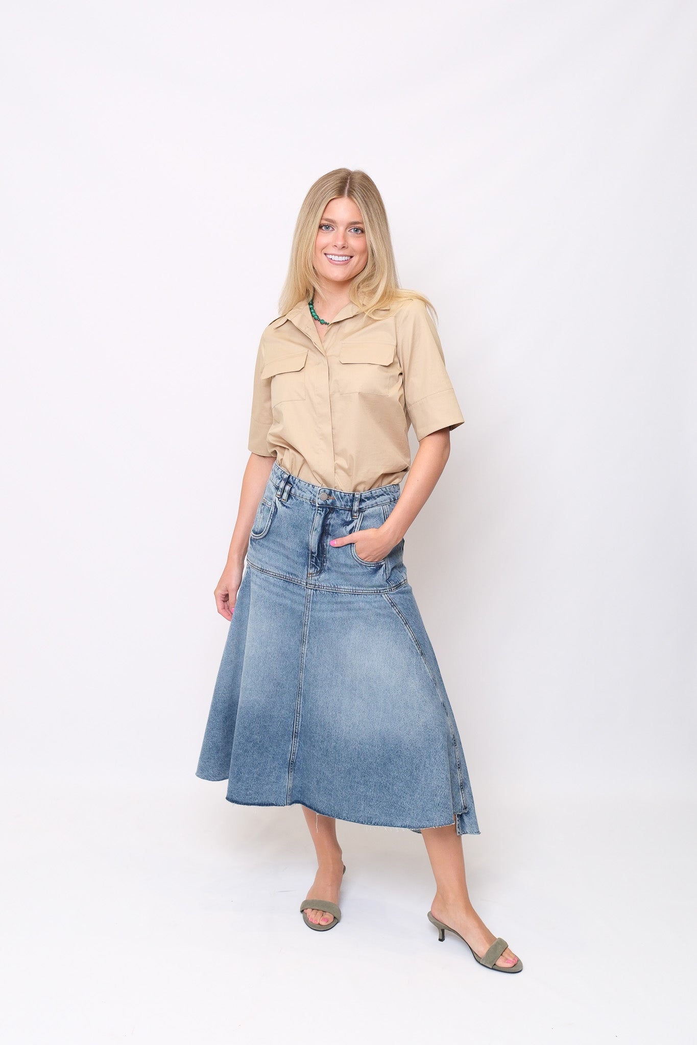 Stretch Cotton Shirt