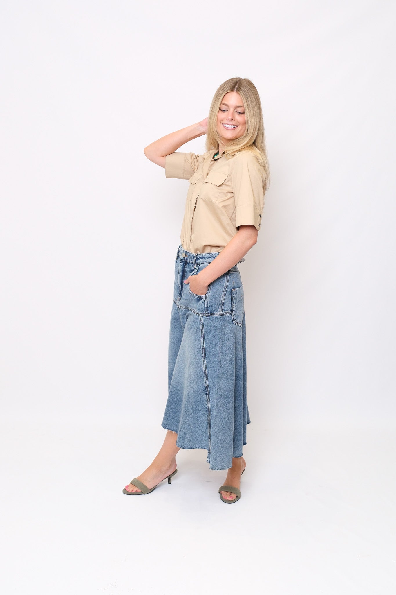 Stretch Cotton Shirt