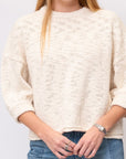 Call Rolled Sleeve Sweater