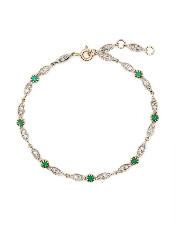 Ava Emerald Bracelet