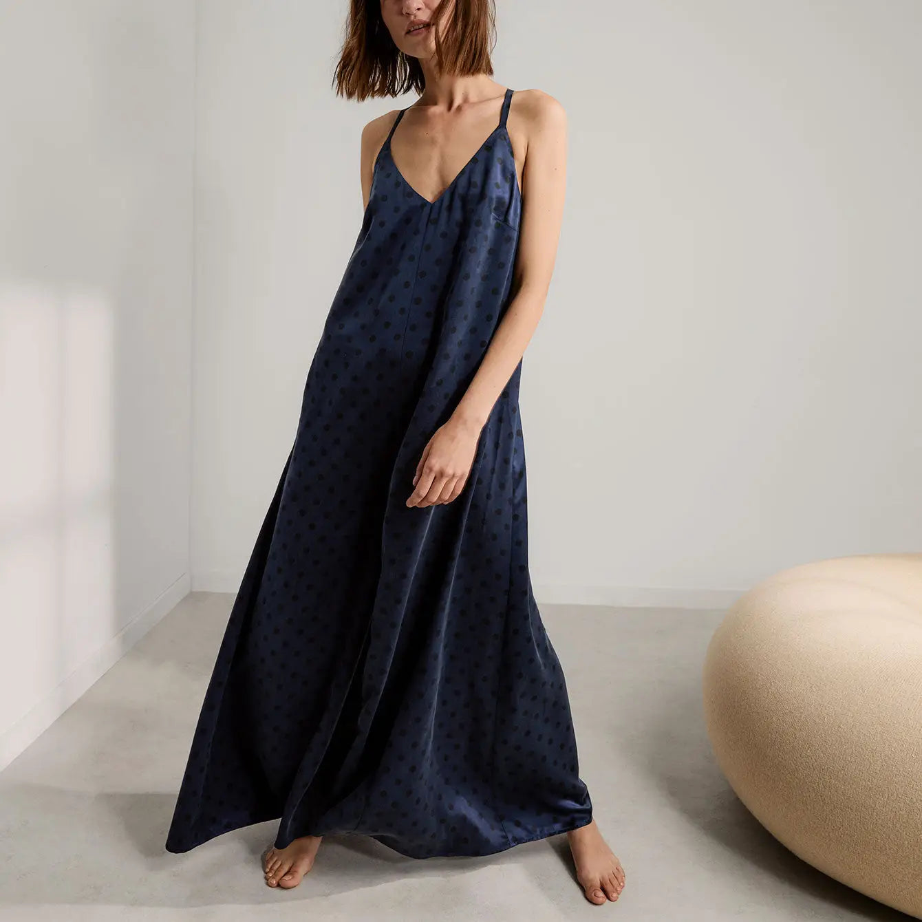 Washable Silk Jumpsuit