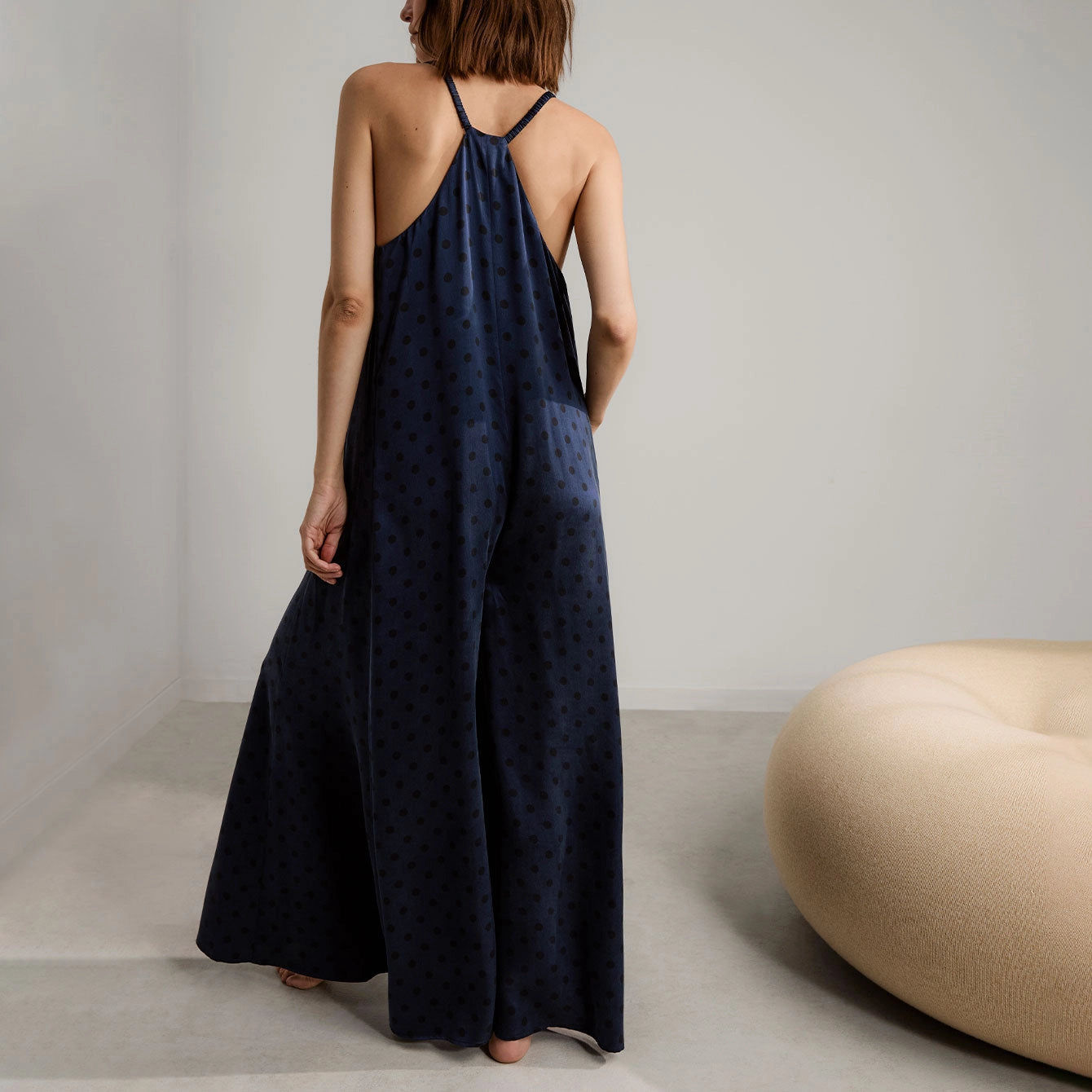 Washable Silk Jumpsuit