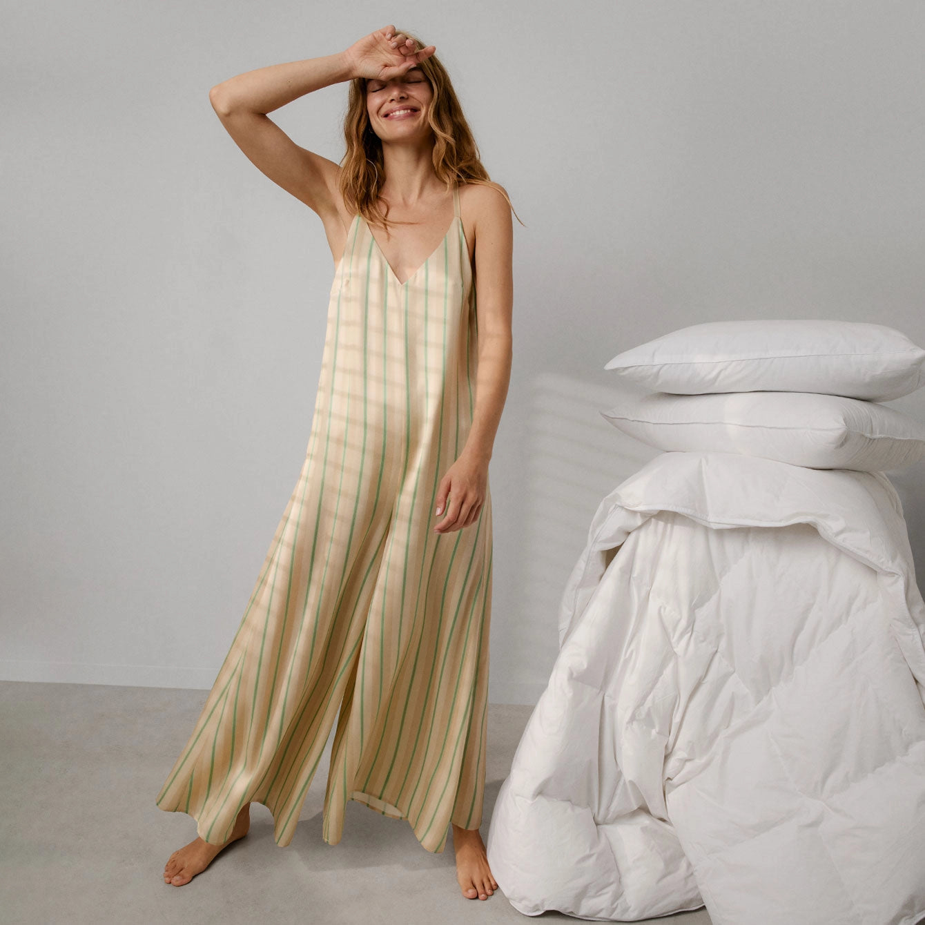 Washable Silk Jumpsuit