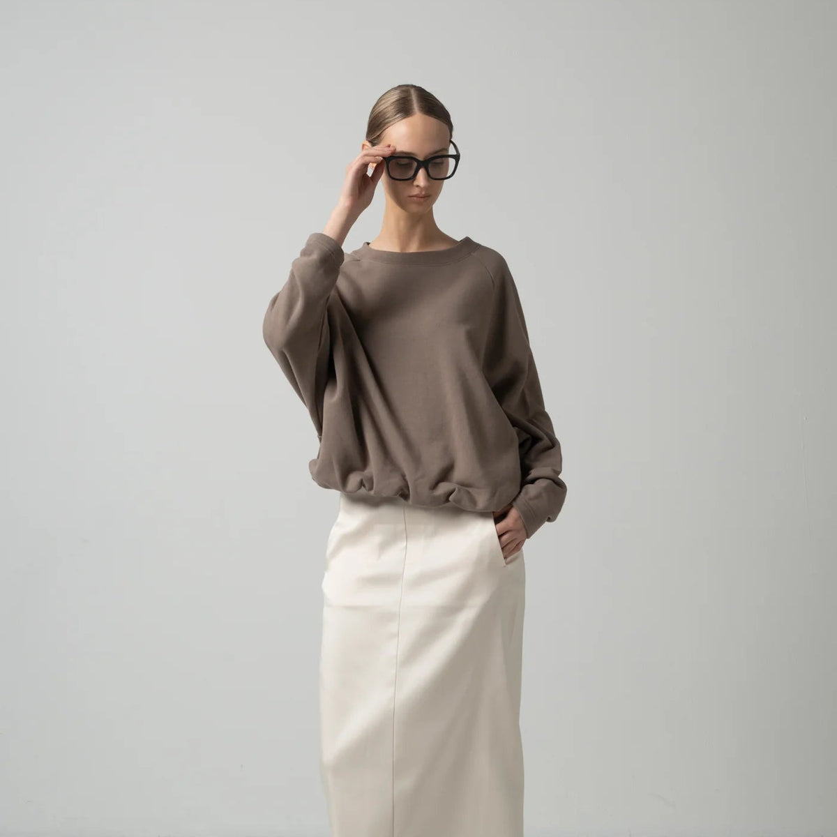 Oliver Puffy Hem Top