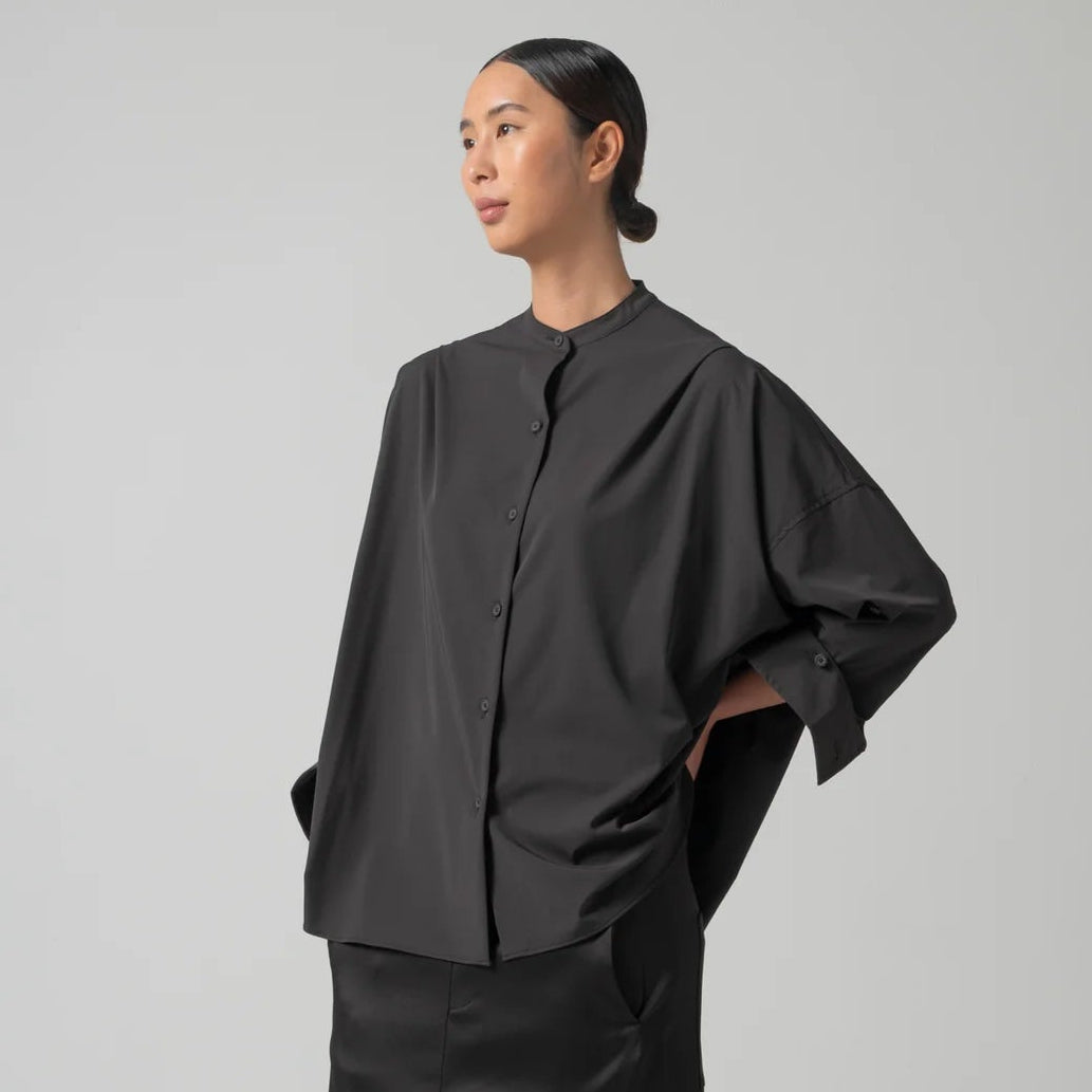 Olga Band Collar Shirt