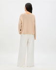 Draped Knit Sweater