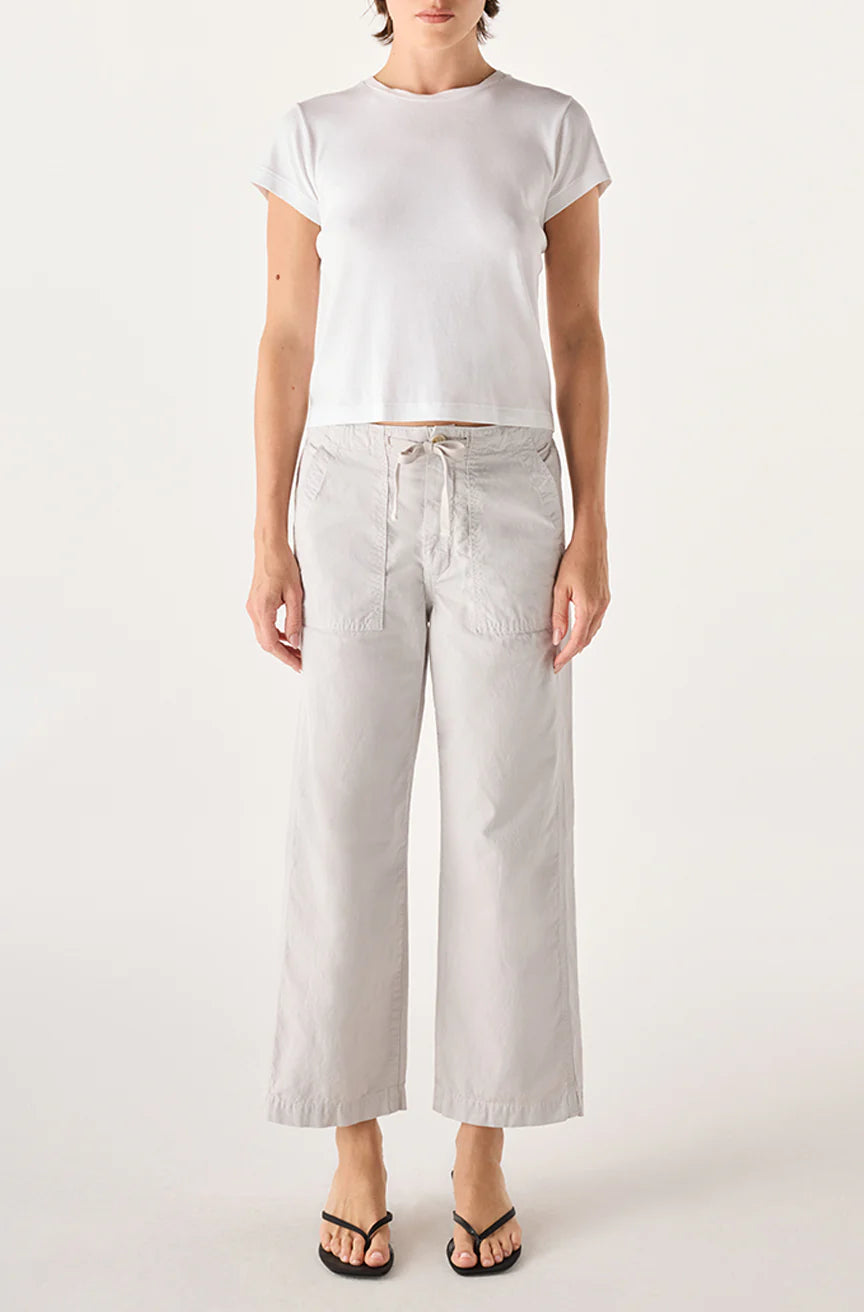 Easy Drawstring Slouch Crop